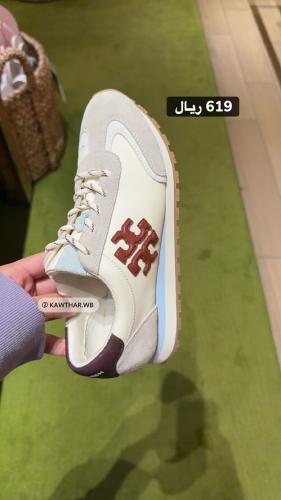 سنيكرز توري بيج و برقندي مقاس