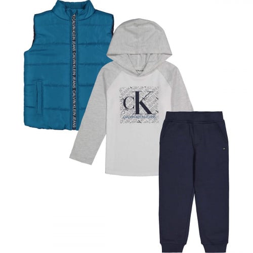 3 قطع CALVIN KLEIN مقاس 5 سنوات