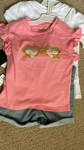 DKNY 3 قطع بنات