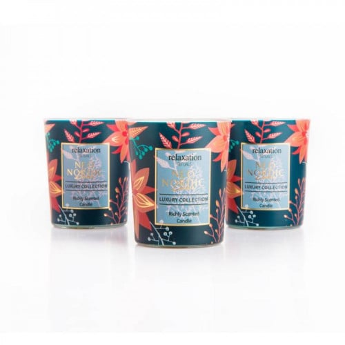 شموع معطرة بحجم وسط