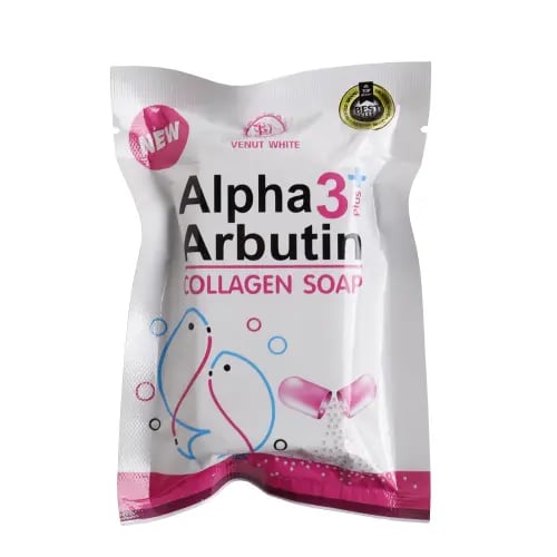 صابون التبييض ألفا 3+ أربوتين كولاجين - 80 جرام ال...