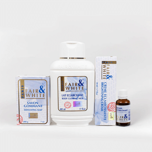 مجموعه التبييض والتفتيج للوجه والجسم من فير اند وا...