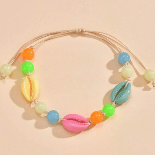 خلخال خرز مضيئة في الظلام