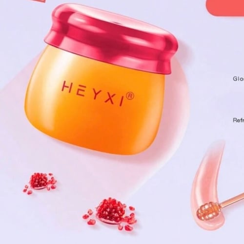 مرطب ماسكي للشفاة بشكل العسل لون عشوائي