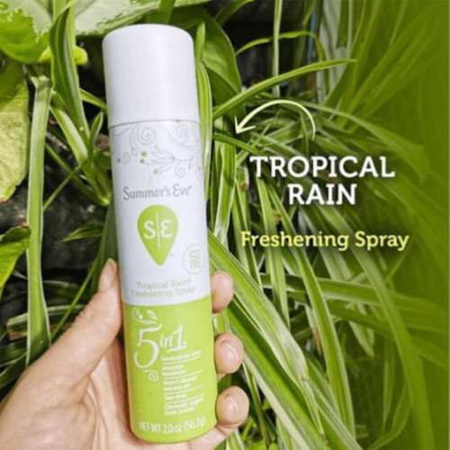 بخاخ معطر برائحة الامطار الاستوائية للمناطق الحساس...