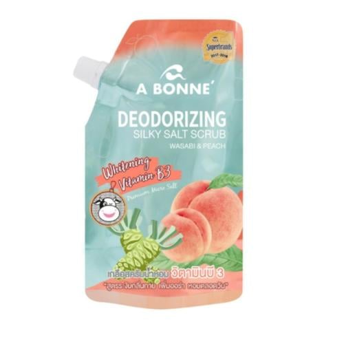 ايبون ملح التقشير بالخوخ لتقشير الخلايا الميته من...