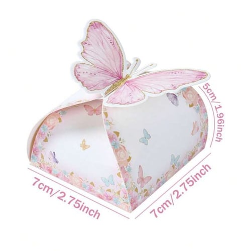 علب الفراشة الصغيرة للتوزيعات ١٢علبة