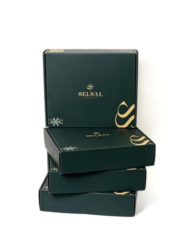 سلسال V فضة عيار 925