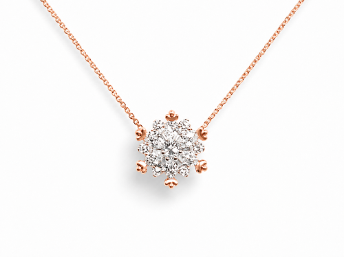 سلسال الثلجة Rose Gold
