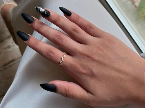 خاتم الكريستالات 002 مطلي بالذهب