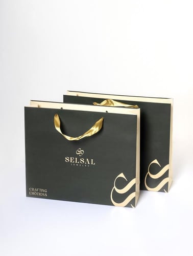 سلسال فضة عيار 925 مع كريستالة زرقاء