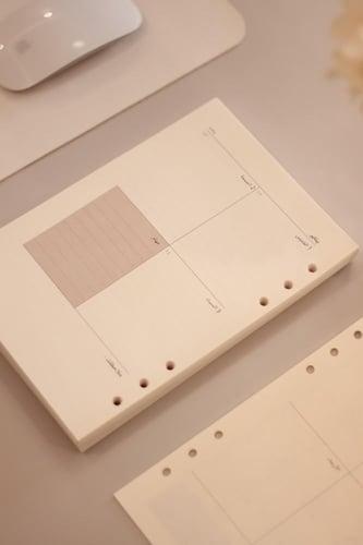 ورق تعبئة ٢٠٢٦ م - حجم A5