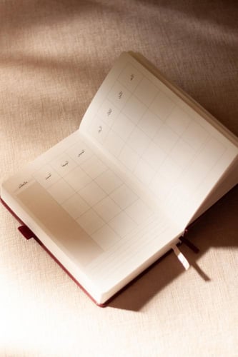 أجندة غير مؤرخة - غير حياتك للأفضل - عودي