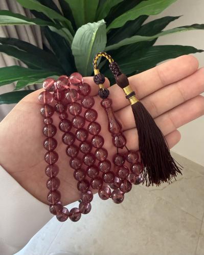 سبحة زعفراني بشكة تفصال