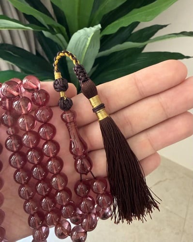 سبحة زعفراني بشكة تفصال