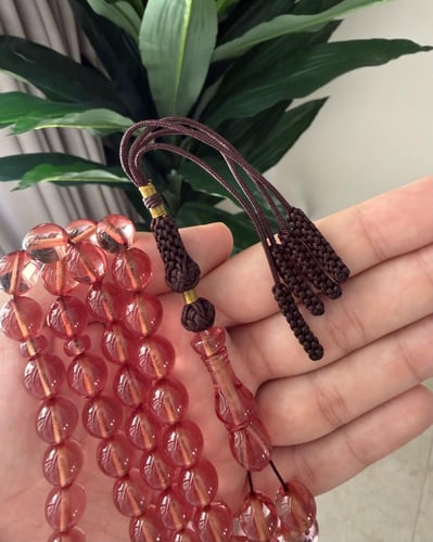 سبحة زعفراني بشكة تفصال