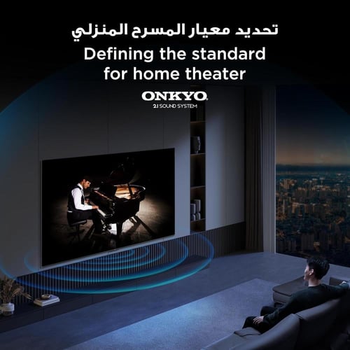 شاشة تي سي ال 85 بوصة سمارت جوجل 85P7K AIRPLAY QLE...