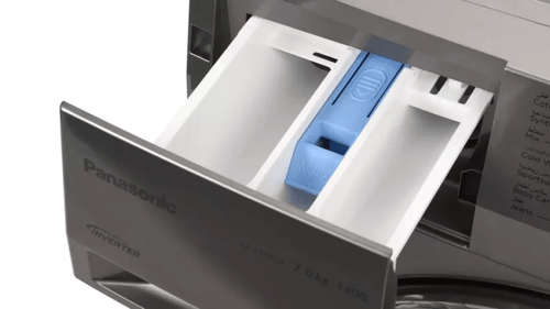 غسالة باناسونيك تعبئة أمامية،7 كيلو - استيل PNA-14...