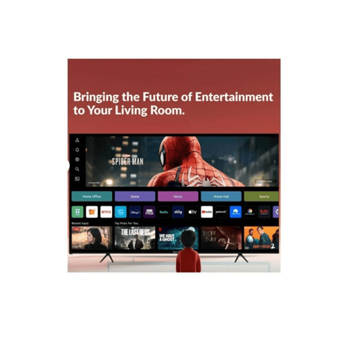 TIT شاشة سمارت 75 بوصة 4K - أسود - 75G324