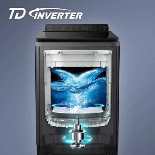 غسالة باناسونيك 16 كيلو علوية أسودNA-FD16X1BSA