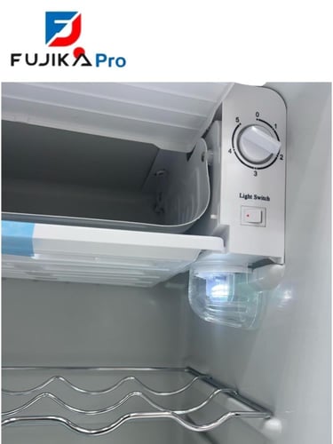 ثلاجة فوجيكا برو باب زجاج 3 قدم اسود FJ-301