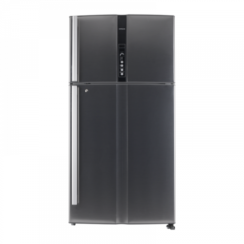 ثلاجة هيتاشي 21.2 قدم 600 لتر - اللون استيل - صناع...