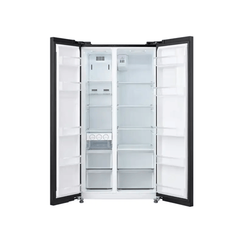 ثلاجة باناسونيك 18 قدم إنفيرتر دولابى زجاج رصاصى N...