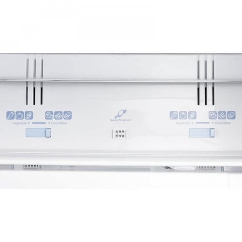 ثلاجة هيتاشي 24.8 قدم 700 لتر - اللون ابيض - صناعة...