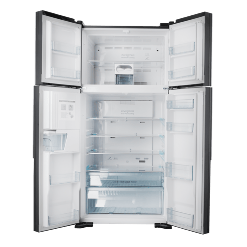 هيتاشي ثلاجة، أربع ابواب، 19.1 قدم، رمادي R-660PS7...