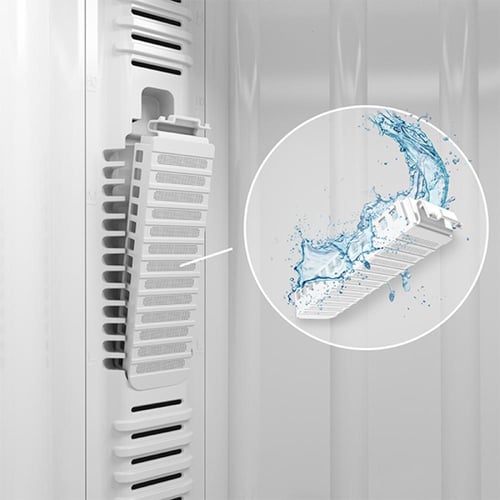 غسالة حوضين هيتاشي 9 كيلو رمادي - صناعة اندنوسية