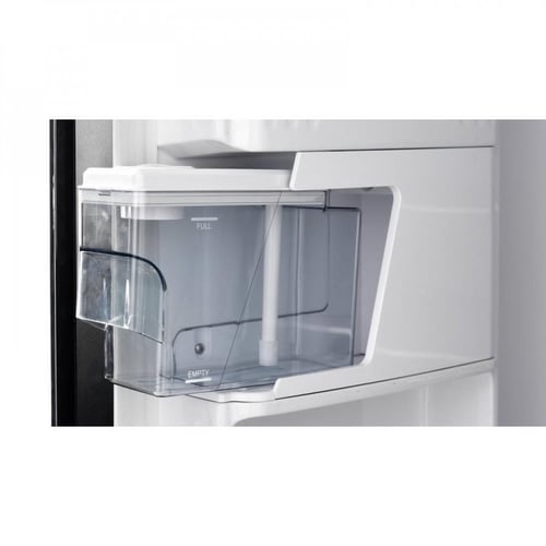 ثلاجة هيتاشي 19.1 قدم 550 لتر 4 أبواب زجاج أسود مع...