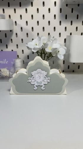 منديل نصف ورده