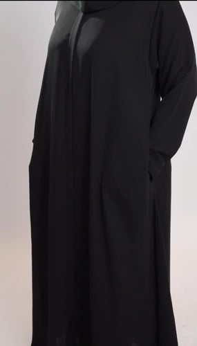 عبايه وعد سحاب مخفي مع طرحه