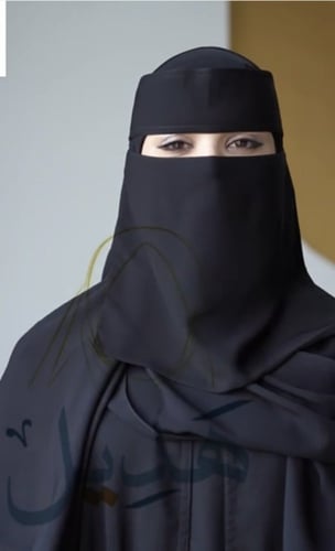 طرحة ربط +طرحة كويتيه + نقاب