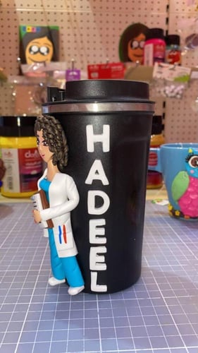 ممرضة كوب حافظ للحرارة تصميم حسب الطلب