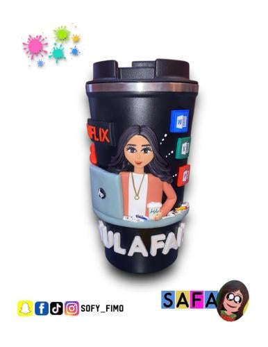 سكرتيرة كوب حافظ للحرارة تصميم حسب الطلب