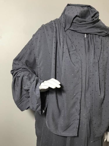 شرشف صلاة قطن منقط ناعم