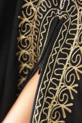 بشت نسائي مغربي قماش جوخ مطرز