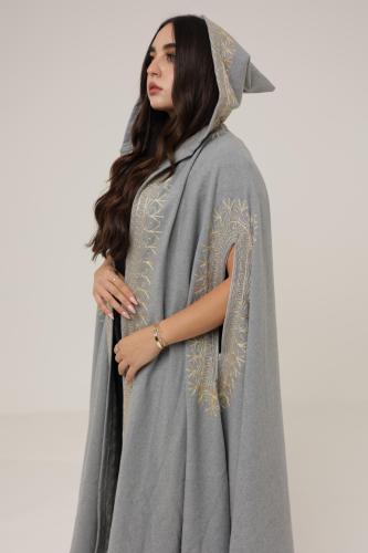 بشت نسائي مغربي قماش جوخ مطرز