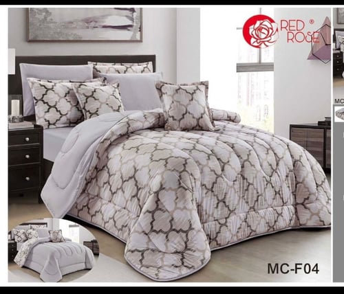 مفرش صيفي مقاسين ذو وجهين خامة مكروفايبر