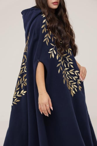 بشت نسائي مغربي قماش جوخ مطرز