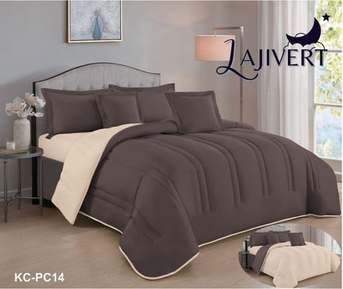 مفرش صيفي نفرين مخفض وبحشوة وسط