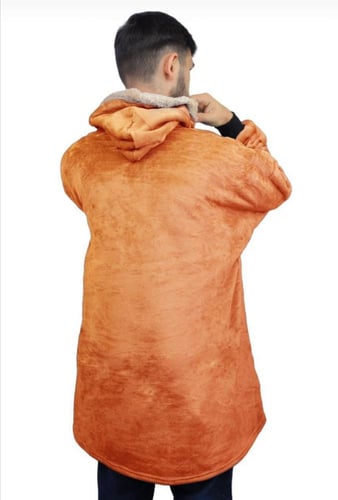 بلوفر للجنسين فرو شتوي فري سايز* *فرو ناعم من الدا...