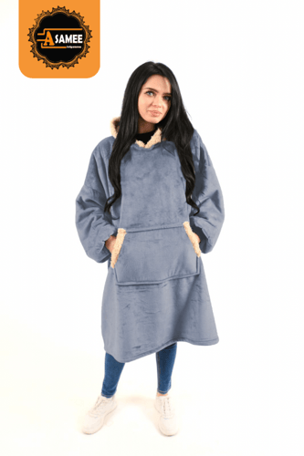 جاكيت بلوفر فرو شتوي فري سايز