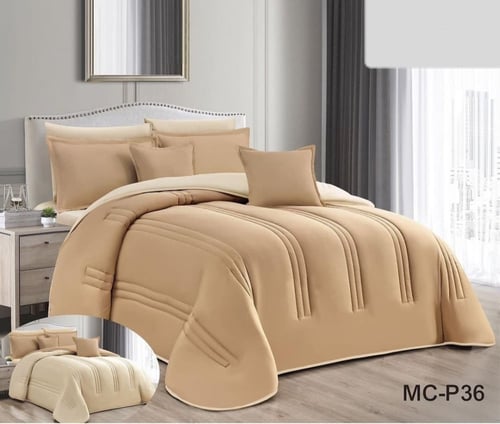 مفرش صيفي وجهين ب مقاسين ناعم