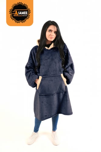 جاكيت بلوفر فرو شتوي فري سايز