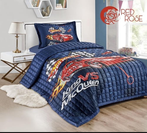 مفارش اطفال شتوية مخمل مع فرو ناعم