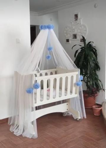 سرير و ناموسية فخمة وراقية تصميم تركي