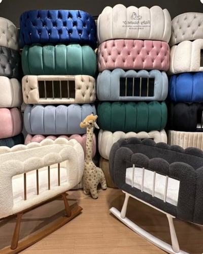 سرير استقبال مواليد تصميم تركي فاخر