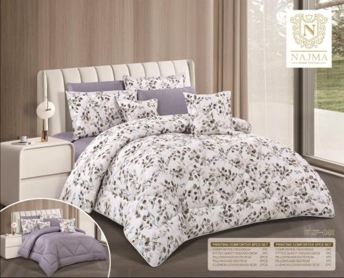 مفرش نجمه مقاسين مشجر وجهين